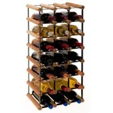 Proregal Weinregal Braun geölt | Flaschenregal