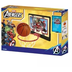 Basketballkorb im Avengers-Design mit Ball