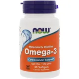 NOW Foods Omega-3 Kapseln 30 St.