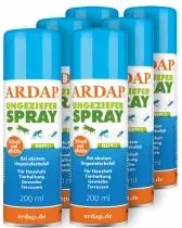 ARDAP Repell Ungezieferspray  077770 , 1 Karton = 6 Sprühdosen à 200 ml