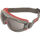 3M Goggle Gear 500 GG502SGAF Vollsichtbrille mit Antibeschlag-Schutz Rot, Grau EN 166