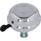 Fischer Fahrradklingel Chrom silber Retro Design