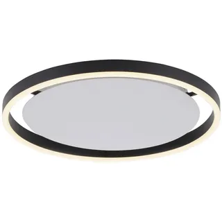 just light. LED-Deckenleuchte Ritus Alu, Eisen, Stahl & Metall Schwarz