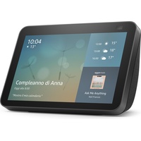 Amazon Echo Show 8 (2nd Generation) - Smart-Display - LCD 20,30cm (8") - kabellos - Bluetooth, Wi-Fi - Anthrazit
