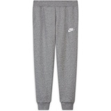Nike Sportswear Club Fleece Jogginghose Mädchen carbon heather/white XL 156-166 cm