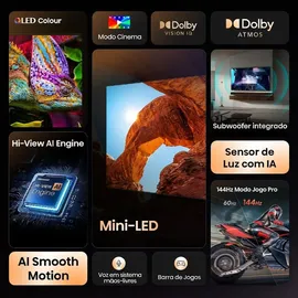 Hisense 50U7Q 50 Zoll MiniLED ULED 4K Smart TV