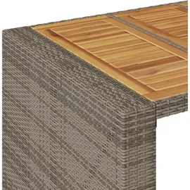 vidaXL Gartenbar-Set 5-tlg. Grau