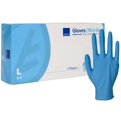 Abena Classic Nitril Unt.Hands.unste.pf L blau
