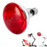 Cozion Rotlichtlampe E26 E27 Rotlichtlampe Wärmelampe Birne 100Watt Wärmende Rotlicht Lampe für Haushalt Tiere Katzen Hühner Kaninchen 1 Stück (Rote Glühbirne)