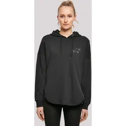 Kapuzenpullover F4NT4STIC "Darts Arrows Dartpfeile", Damen, Gr. M, schwarz, Obermaterial: 100% Baumwolle, casual, oversize, Langarm, Pullover, Print