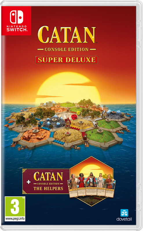 CATAN - Console Edition (Super Deluxe) - Nintendo Switch - Strategie - PEGI 3