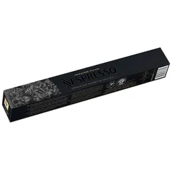 Nespresso Ristretto Original Line 10 Ristretto Kaffeekapseln Schwarz 25 ml Kraftvoll & kontrastreich