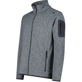 CMP MAN Fleece Jacket alluminio-titanio (34US) 58