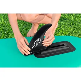 BESTWAY SUP Board Touring Komplett-Set 340 x 89 x 15 cm grün