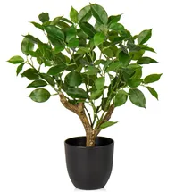 Briful 43CM Schwarzem Topf Dekopflanze