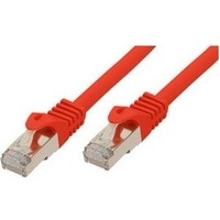 ShiverPeaks BASIC-S Netzwerkkabel rot 0.25 m), Cat7 S/FTP (S-STP)