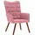 vidaXL Relaxsessel Rosa Samt 80 x 100 x 90 cm Rosa