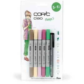 Copic Ciao 5+1 Set Manga 3",