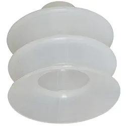Balgsauger, rund 2,5 Falten, Material Silikon, »FG«, Ø 14mm
