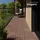Tectake Terrassenfliesen Tegulas 31 x 31 x 2 cm braun