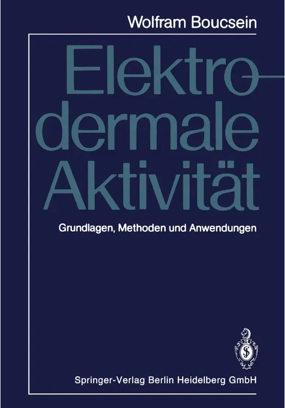 Elektrodermale Aktivität - Wolfram Boucsein, Kartoniert (TB)
