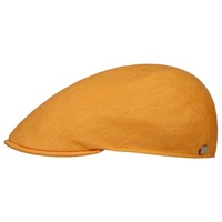 Lierys Flat Cap (1-St) Schirmmütze mit Schirm, Made in Italy orange XL (60-61 cm)