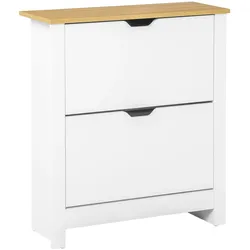 HOMCOM Schuhschrank Spanplatte, MDF