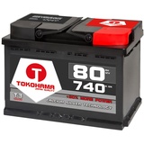 Tokohama Autobatterie 12V 80AH Starterbatterie ersetzt 70Ah 72Ah 74Ah 77Ah 85Ah