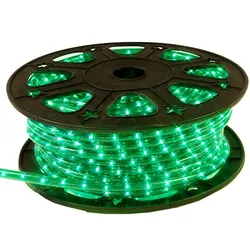 Lichtschlauch ROPELIGHT MICRO | Outdoor | 1620 Lampen | 45,00m | Kürzbar - grün