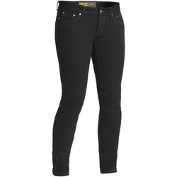 Lindstrands Fide Damen Motorrad Jeans, schwarz, Größe 42
