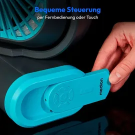 Medion E10 TF 20 cm Mini-Ventilator Blau