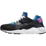 Nike Huarache Run GS E Trainers DR0166 Sneakers Schuhe (UK 4 US 4.5Y EU 36.5, Black Mint Foam Photo Blue 001) - 36.5 EU