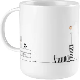 räder Geschenktasse Garten 0,1 l Weiß