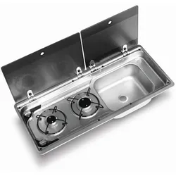 DOMETIC MO9722R Kombi Kochmulde Spüle