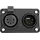 Seetronic XLR 5P In/Output Combination Chassis IP65 – Goldkontakte