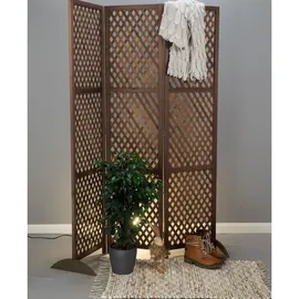 creedwood Paravent-Fussstützen, braun Holz, 33x1.8x7.8 cm, Wohnzimmer, Raumteiler | Paravents, Paravents