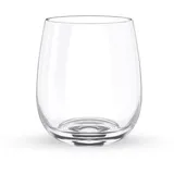 wilmax england Wilmax Weinglas-Set – 6 kristalline Weingläser – 370 ml, Hochwertiges Kristall