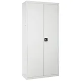 Proregal Stahlschrank AMEGO 180 x 80 x 40 cm Weiß-Weiß