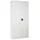Proregal Stahlschrank AMEGO 180 x 80 x 40 cm Weiß-Weiß