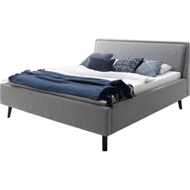 Meise Möbel Polsterbett Fairford ¦ grau ¦ Maße (cm): B: 196 H: 105 T: 224.0