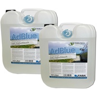 FABA Adblue® SCR Harnstofflösung 2 x 10L inkl. Ausgießer