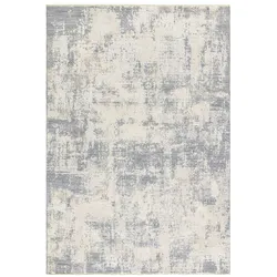 Kadima Design Modern Velours Teppich | 160x240cm, Florhöhe 8mm | Naturtöne Blau | Pflegeleicht | Abstrakt design | Wohnzimmer | SIENA-Arbia Kollektion