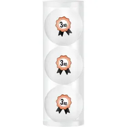 Golfball Geschenkset 3th 3er weiss