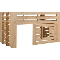 Home Affaire Hausbett Oliver 90 x 200 cm Kiefer massiv beige