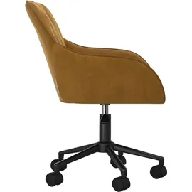 vidaXL Bürostuhl Samt Braun