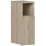Vicco Nachtschrank Enton 20 x 59,5 x 59,5 cm Braun