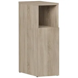 Vicco Nachtschrank Enton 20 x 59,5 x 59,5 cm Braun