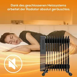 Tronitechnik Ölradiator TT-OR 211 2500 W Schwarz