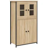 vidaXL Highboard Sonoma-Eiche 62x32x106,5 cm Holzwerkstoff