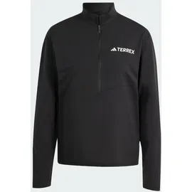 adidas Terrex Multi Climacool Halbreißverschluss-langarm-t-shirt - Black - L
